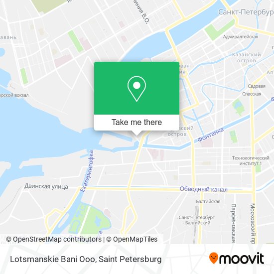 Lotsmanskie Bani Ooo map