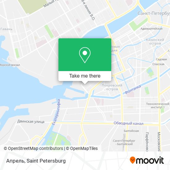 Апрель map