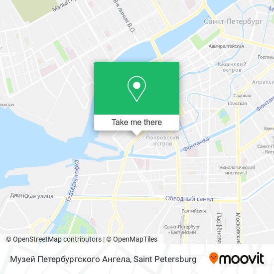 Музей Петербургского Ангела map
