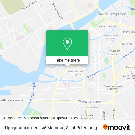 Продовольственный Магазин map