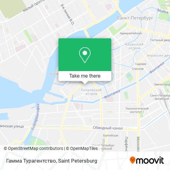 Гамма Турагентство map