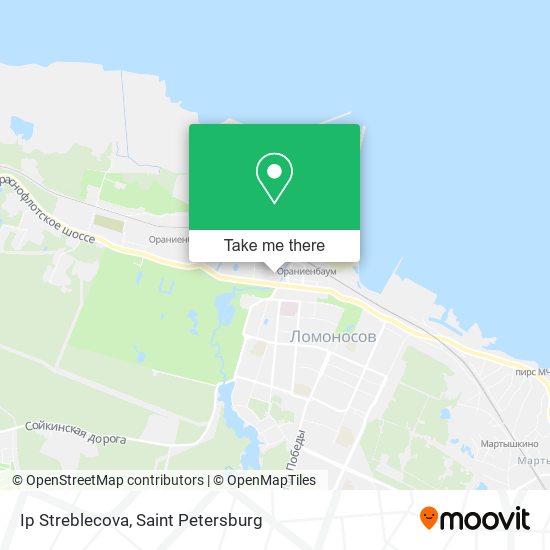 Ip Streblecova map