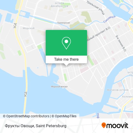 Фрукты Овощи map