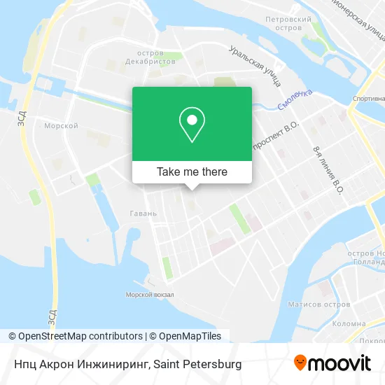 Нпц Акрон Инжиниринг map