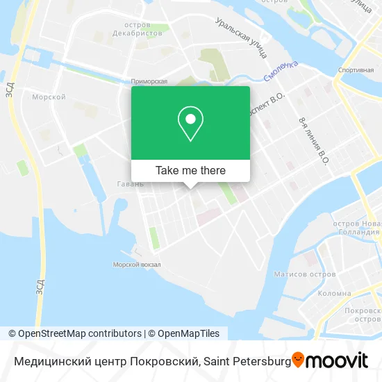 Медицинский центр Покровский map