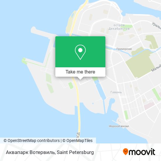Аквапарк Вотервиль map