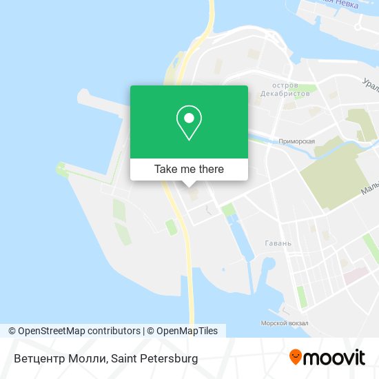 Ветцентр Молли map