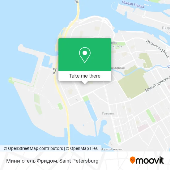 Мини-отель Фридом map