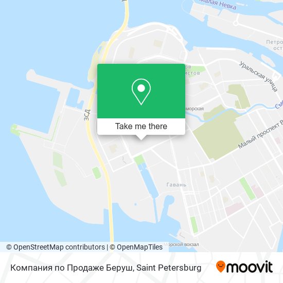 Компания по Продаже Беруш map