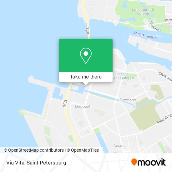 Via Vita map