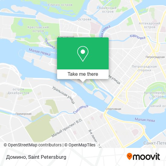 Домино map