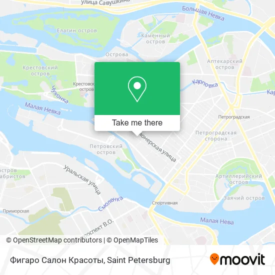 Фигаро Салон Красоты map