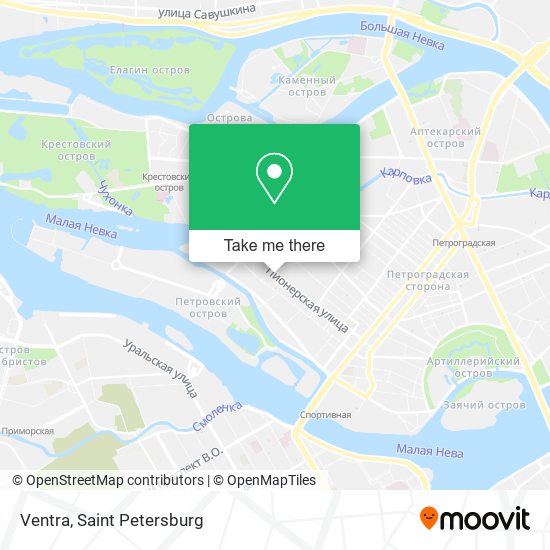 Ventra map
