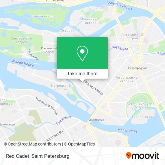 Red Cadet map