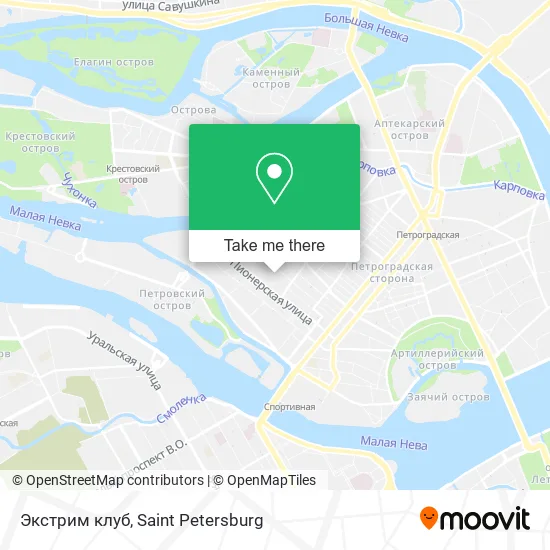 Экстрим клуб map