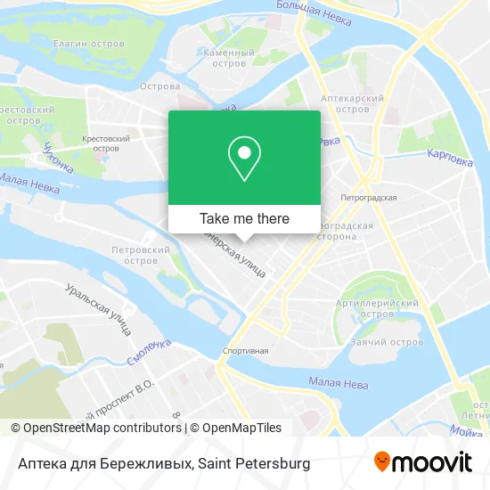 Аптека для Бережливых map