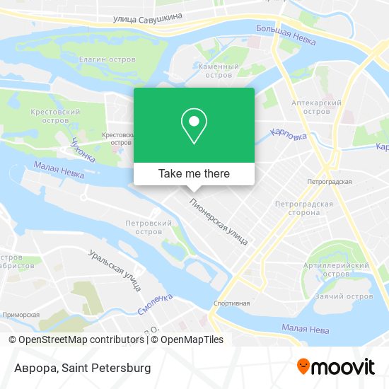 Аврора map
