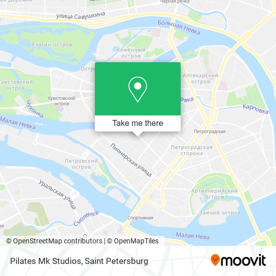 Pilates Mk Studios map