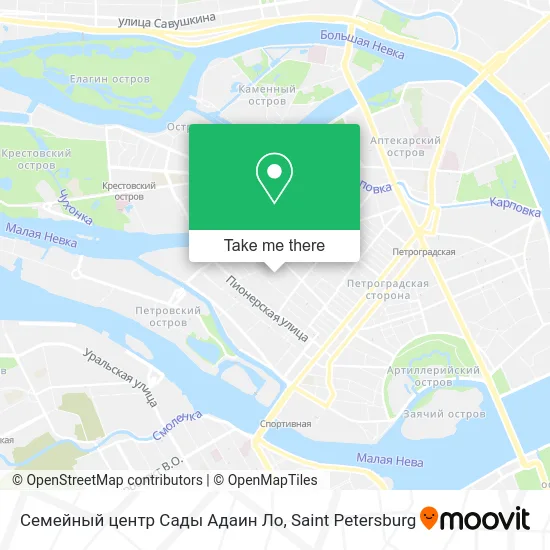 Семейный центр Сады Адаин Ло map