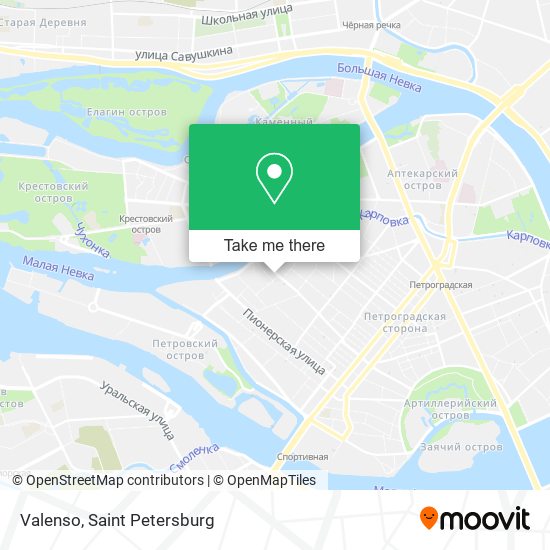 Valenso map