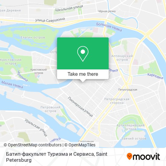 Батип-факультет Туризма и Сервиса map