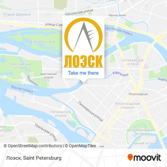 Лоэск map