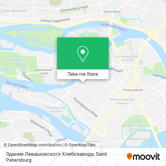 Здание Левашовского Хлебозавода map