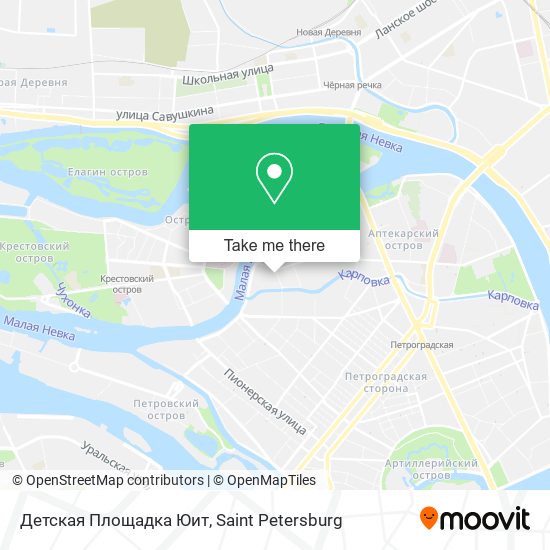 Детская Площадка Юит map