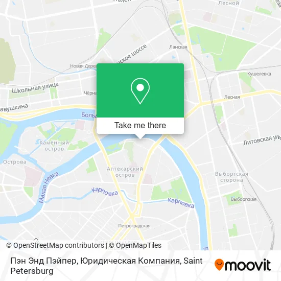 Пэн Энд Пэйпер, Юридическая Компания map