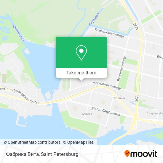 Фабрика Вита map