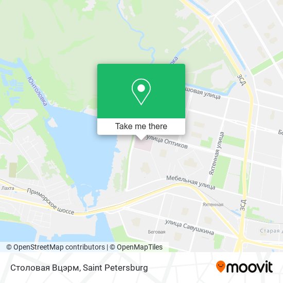 Столовая Вцэрм map