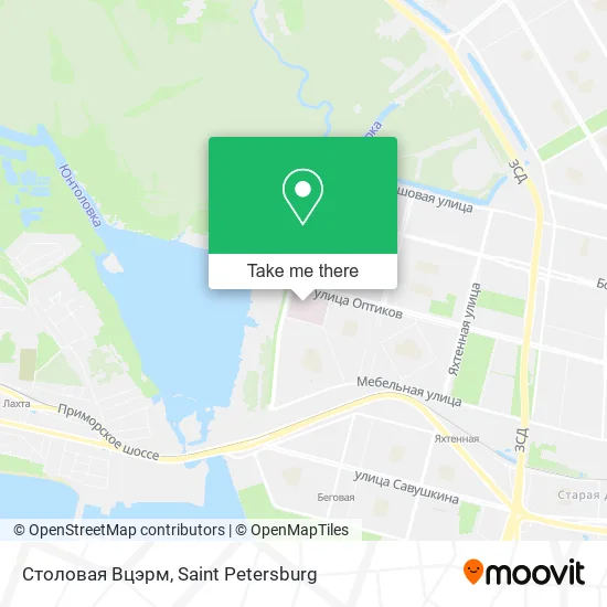 Столовая Вцэрм map