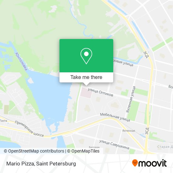 Mario Pizza map