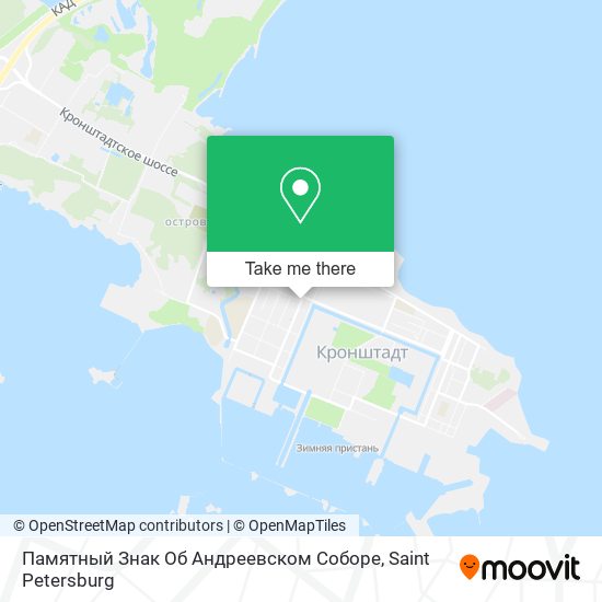 Памятный Знак Об Андреевском Соборе map
