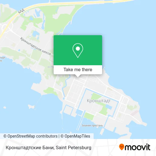 Кронштадтские Бани map
