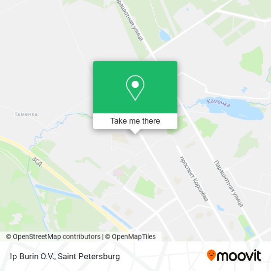 Ip Burin O.V. map