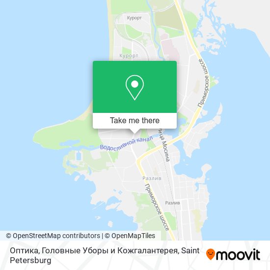 Оптика, Головные Уборы и Кожгалантерея map