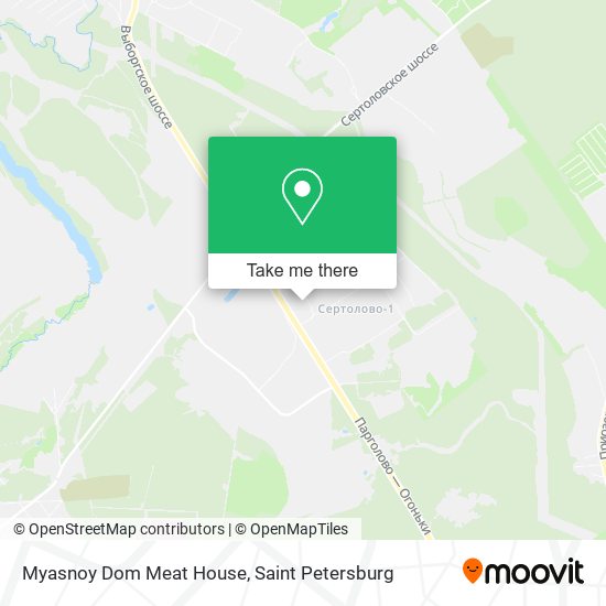 Myasnoy Dom Meat House map