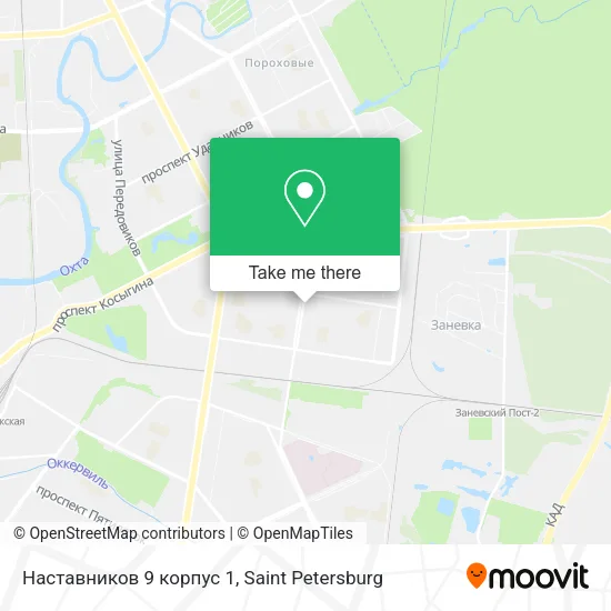 Наставников 9 корпус 1 map
