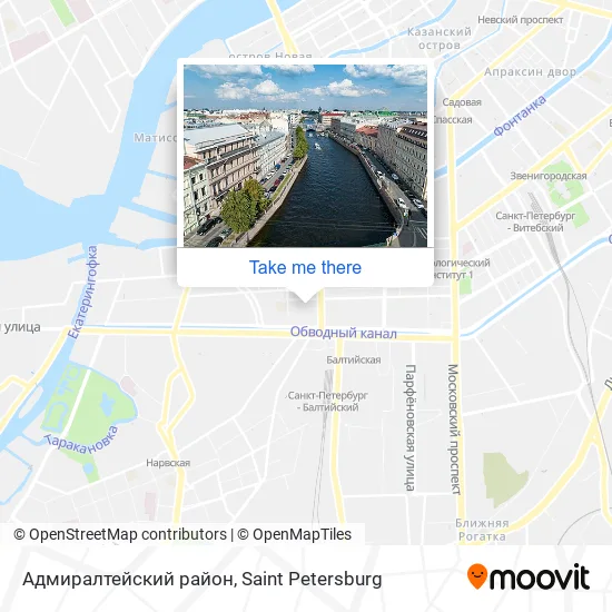 Адмиралтейский район map