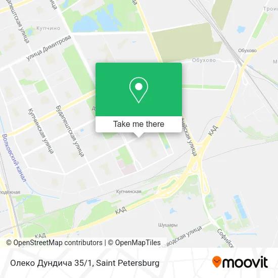 Олеко Дундича 35/1 map