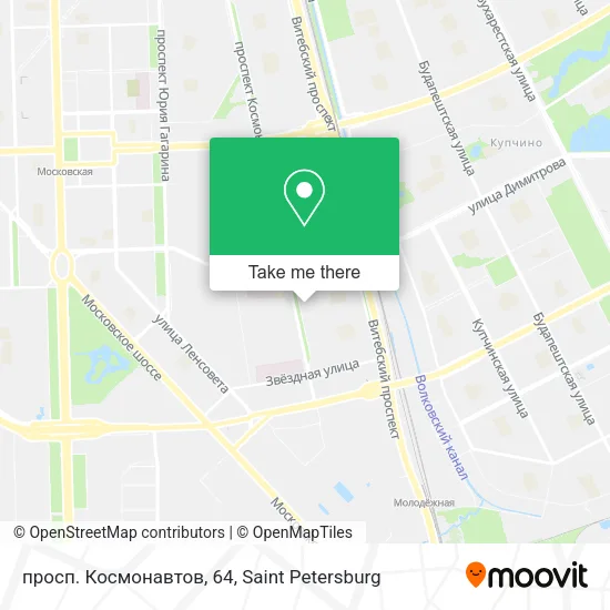 просп. Космонавтов, 64 map