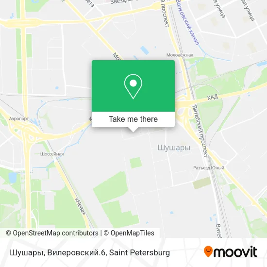 Шушары, Вилеровский.6 map
