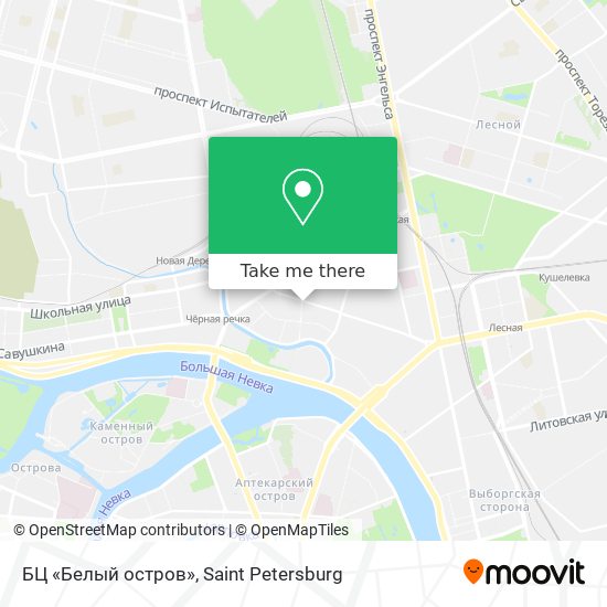 БЦ «Белый остров» map