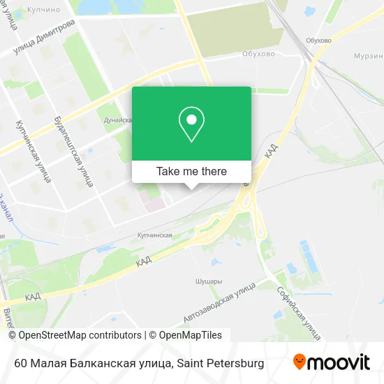 60 Малая Балканская улица map