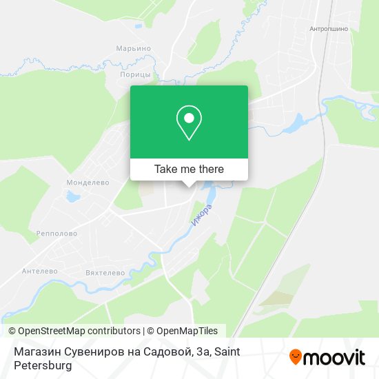 Магазин Сувениров на Садовой, 3а map