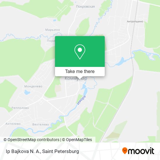 Ip Bajkova N. A. map