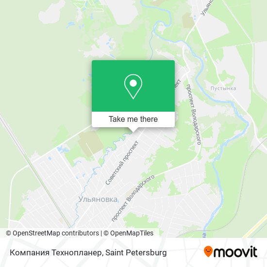 Компания Технопланер map