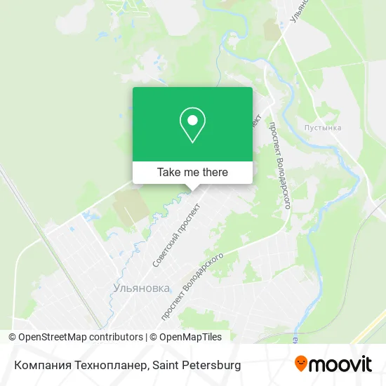 Компания Технопланер map
