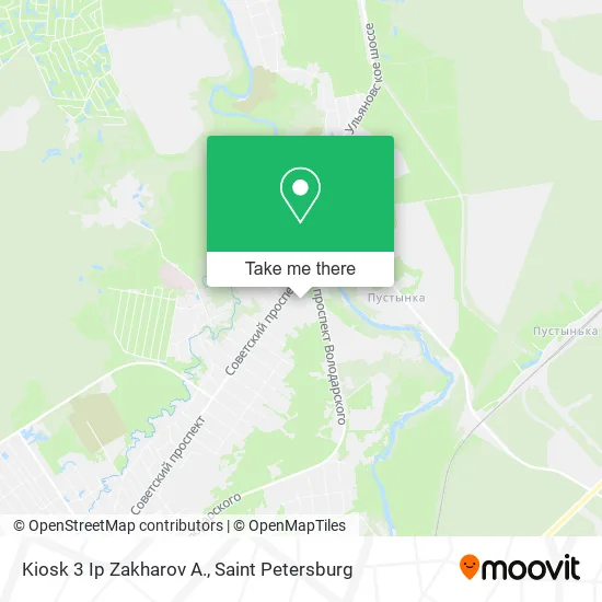 Kiosk 3 Ip Zakharov A. map